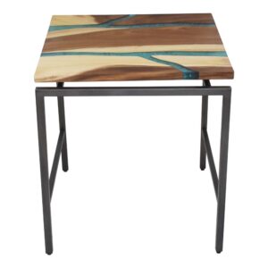 Elrond Teal End Table